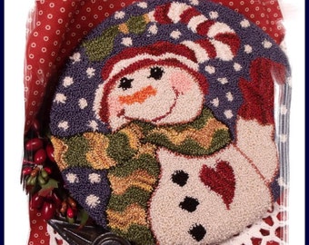Georgie Says Hi Punch Needle Pattern Download by Diane Knott LLC