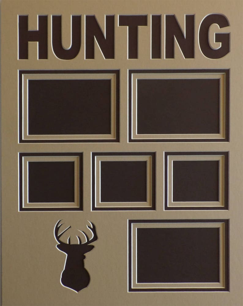 14 X 18 Memories Or Hunting Picture Mat Collage Image 0