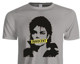 Custom Michael Jackson Black Or White T Shirt Mj The Goat Etsy