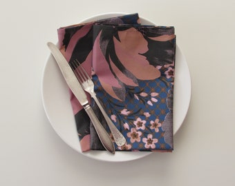 Dîner Serviettes Ensemble de 6 serviettes de tableCloth Napkins Bulk Family Pack Linen Unpaper Cloth Napkins Réutilisables
