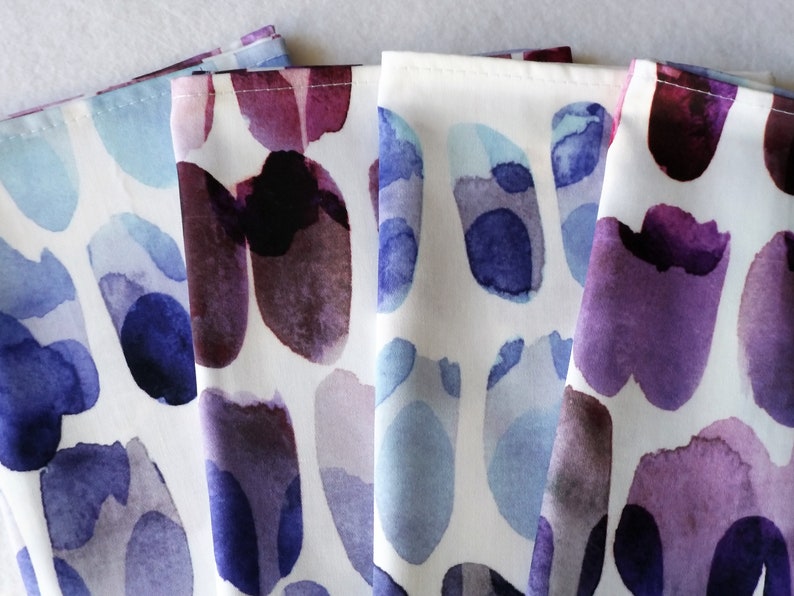 Handmade Cotton Cloth Napkins Reusable Cloth Napkins Set of 4 Etsy