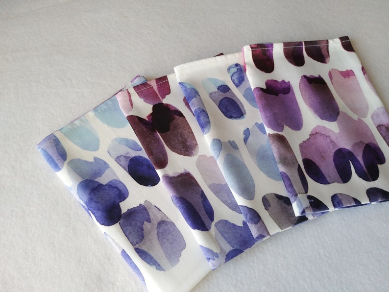 Handmade Cotton Cloth Napkins Reusable Cloth Napkins Set of 4 Etsy