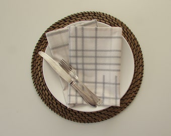 Dîner Serviettes Ensemble de 6 serviettes de tableCloth Napkins Bulk Family Pack Linen Unpaper Cloth Napkins Réutilisables