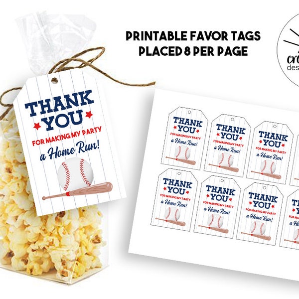 Baseball Thank You - Etsy
