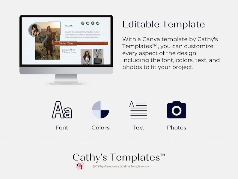 HOA Newsletter & Packet Template Canva, 8.5x11 (digital