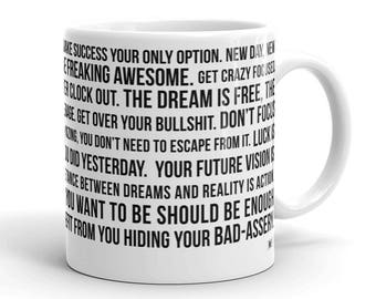 Motivational Quote, Mug with sayings, funny coffee mugs, PG, Gifts for Boss, Inspirational Mugs, Boss Gift, Always be Closing, Girl Boss