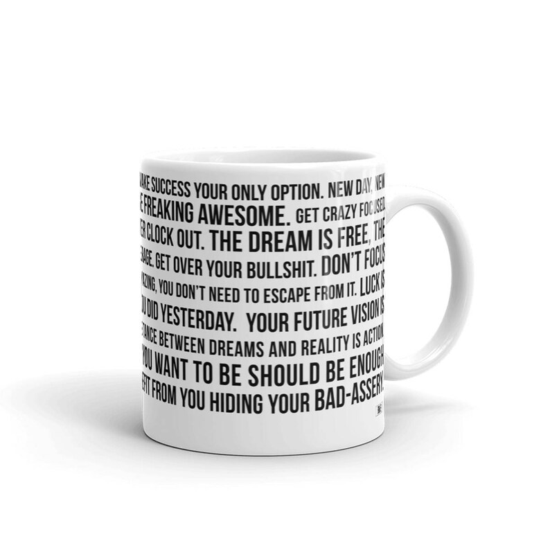 Motivational Quote, Mug with sayings, funny coffee mugs, PG, Gifts for Boss, Inspirational Mugs, Boss Gift, Always be Closing, Girl Boss image 1