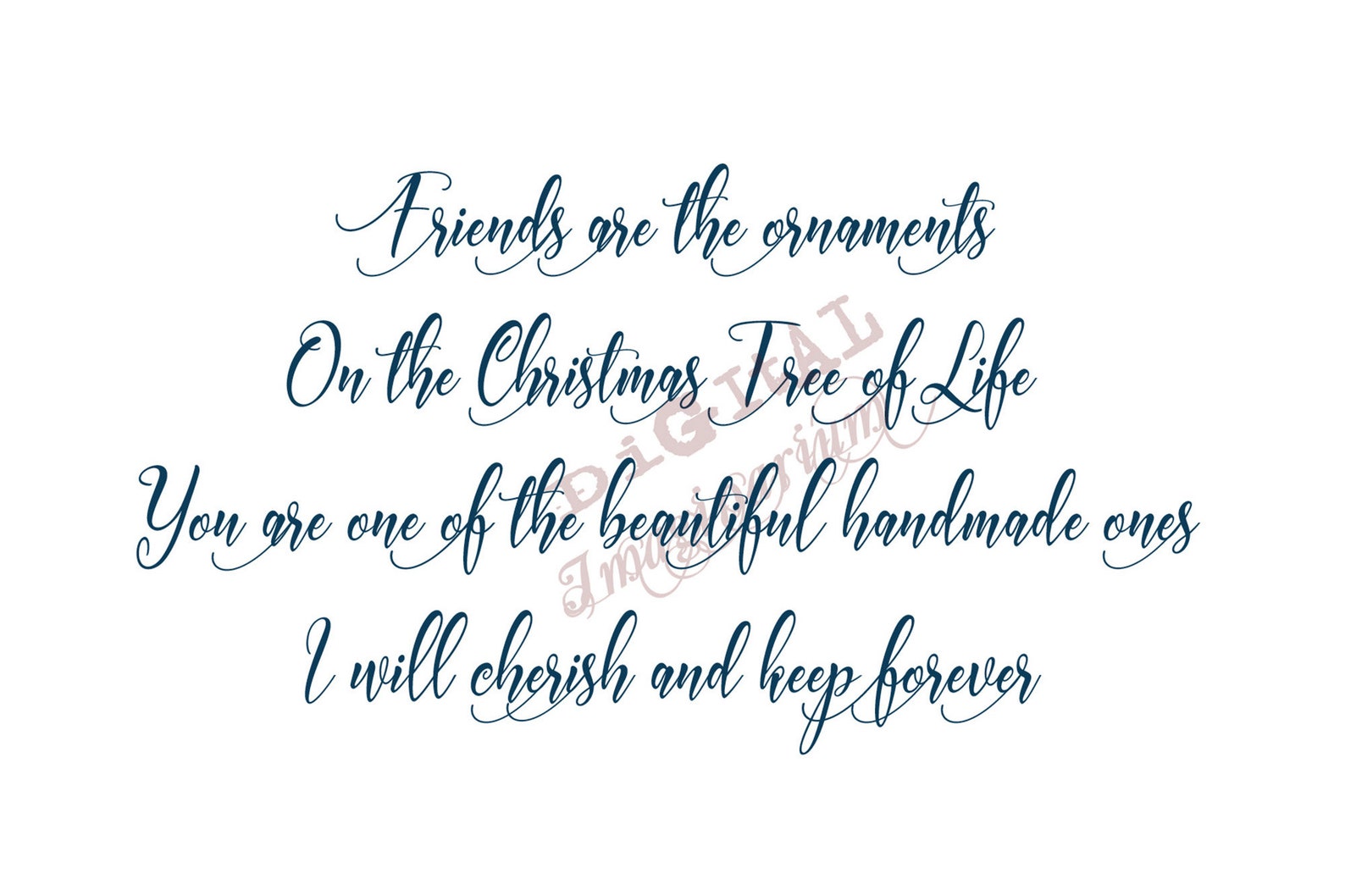 Printable Christmas Sayings, Sentiment Stamps, Instant Digital Download ...