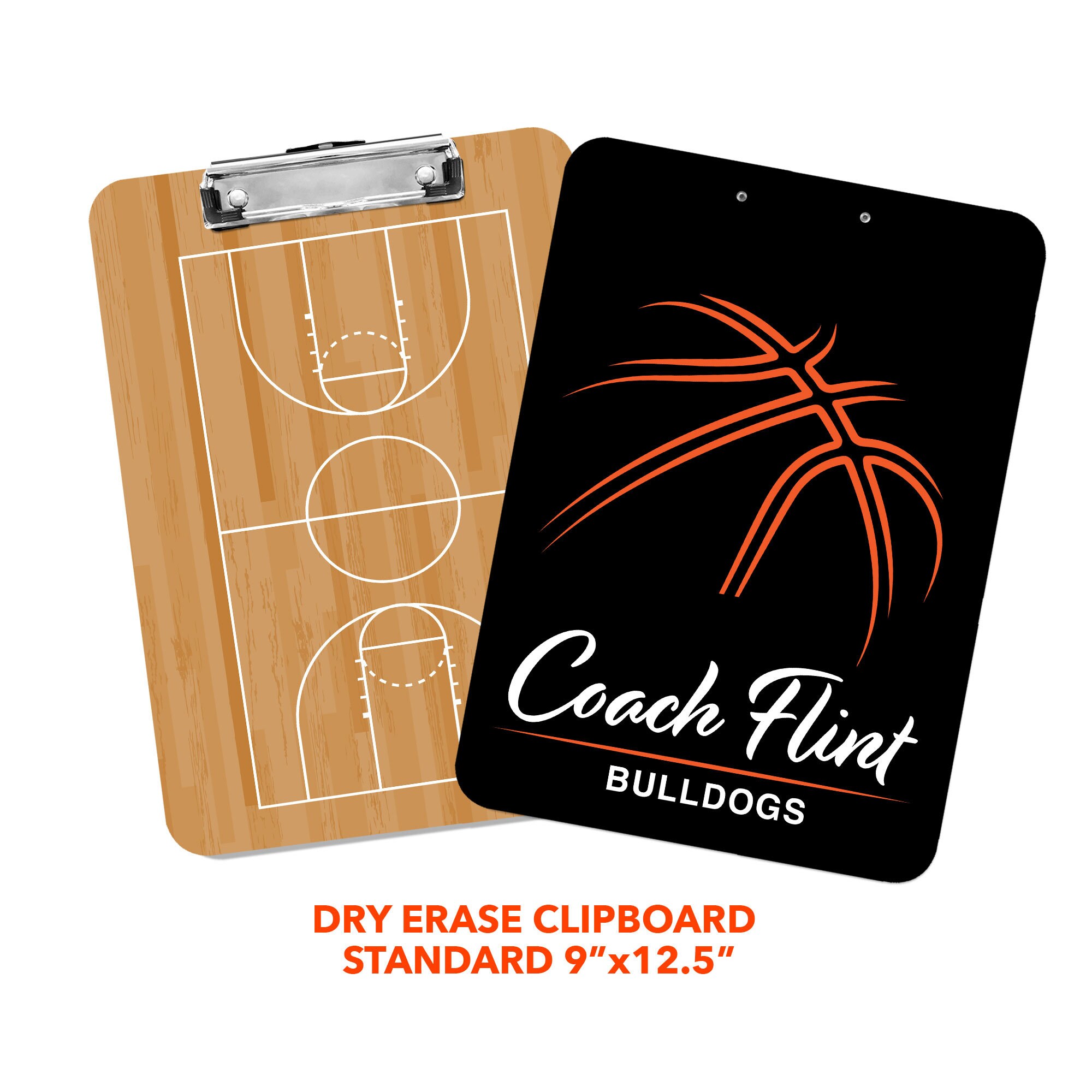Basketball Coach Dry Erase Personalized Clipboard Etsy