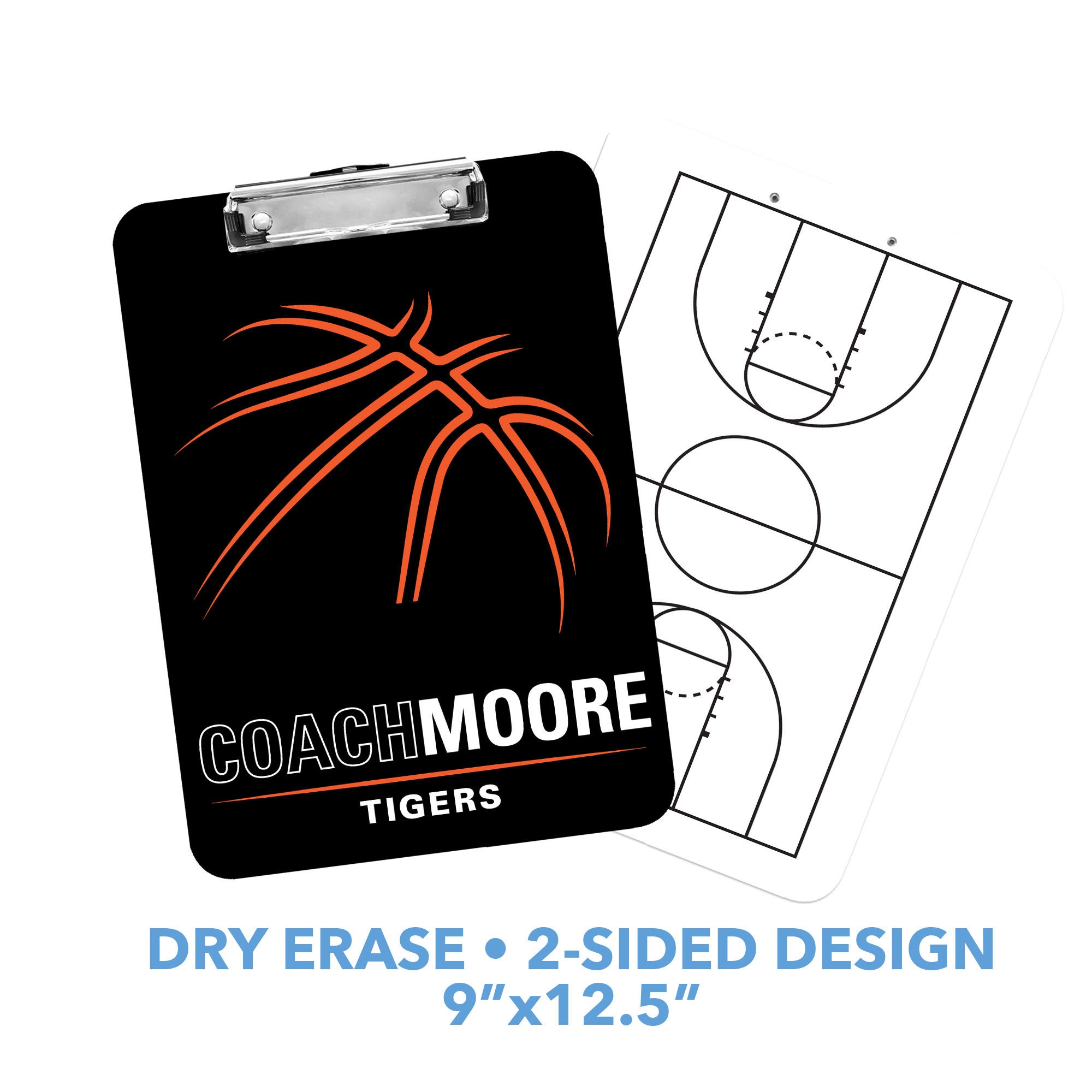 Basketball Coach Dry Erase Personalized Clipboard Etsy