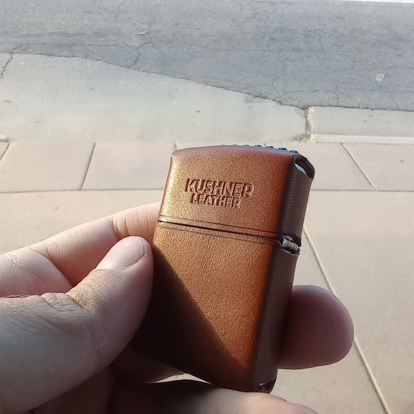 Leather Zippo Cover Pattern