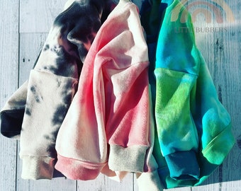 Baby Tie-Dye French Terry Sweatshirt: Infant & Toddler Crewneck
