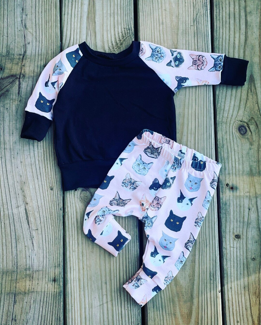 Kitty Cat Baby Outfit, Coming Home Outfit Girls, Black Cat, Cat Themed