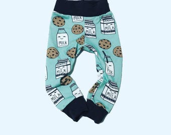 Milk and Cookies Baby Jogger Pants: Cotton Spandex Leggings