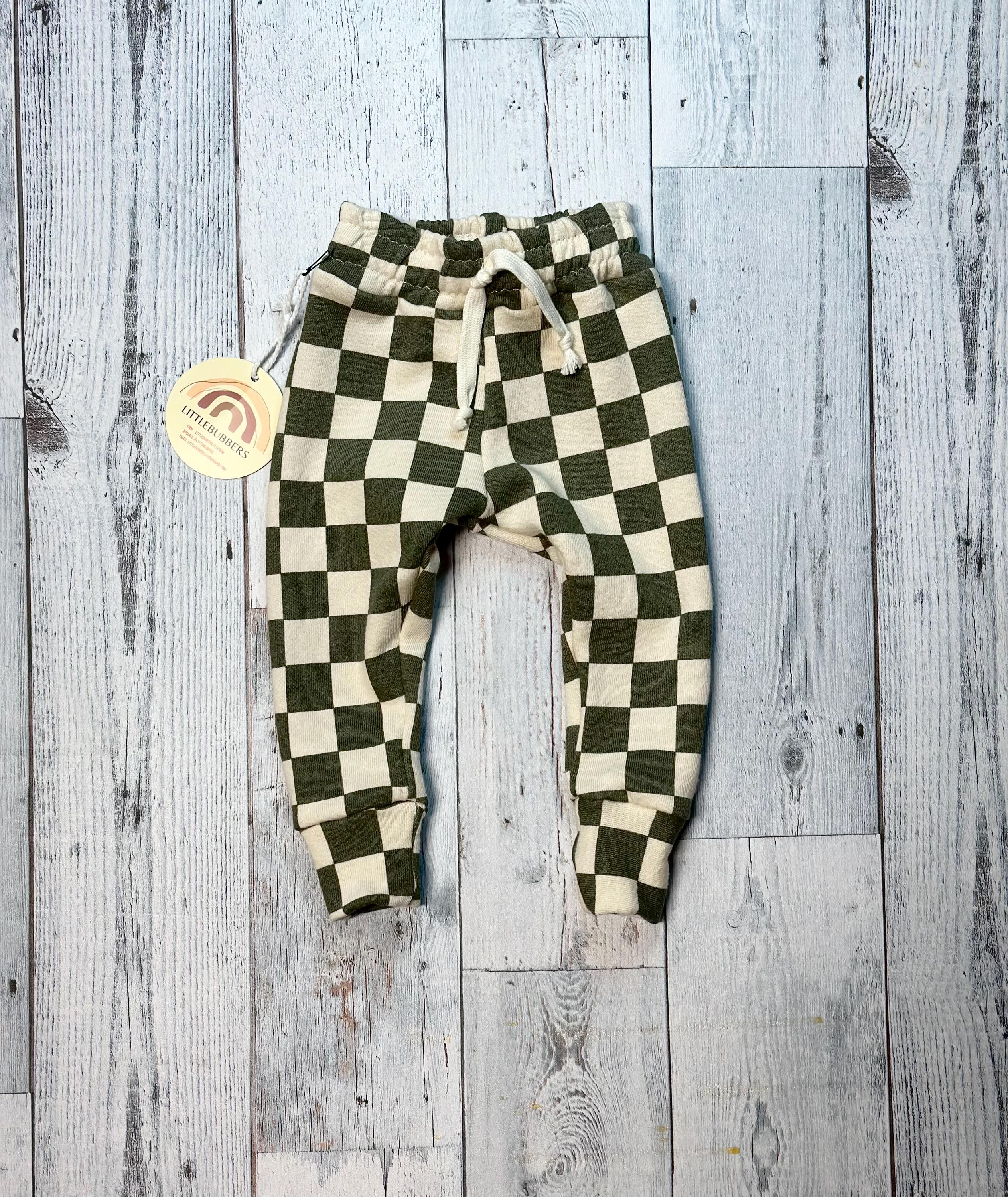 Green Checkered Pants - Etsy display picture 1