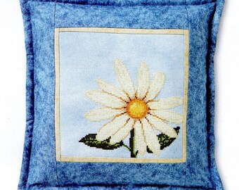Spring DELICATE DAISY Flower Cross Stitch Chart Pattern XStitch