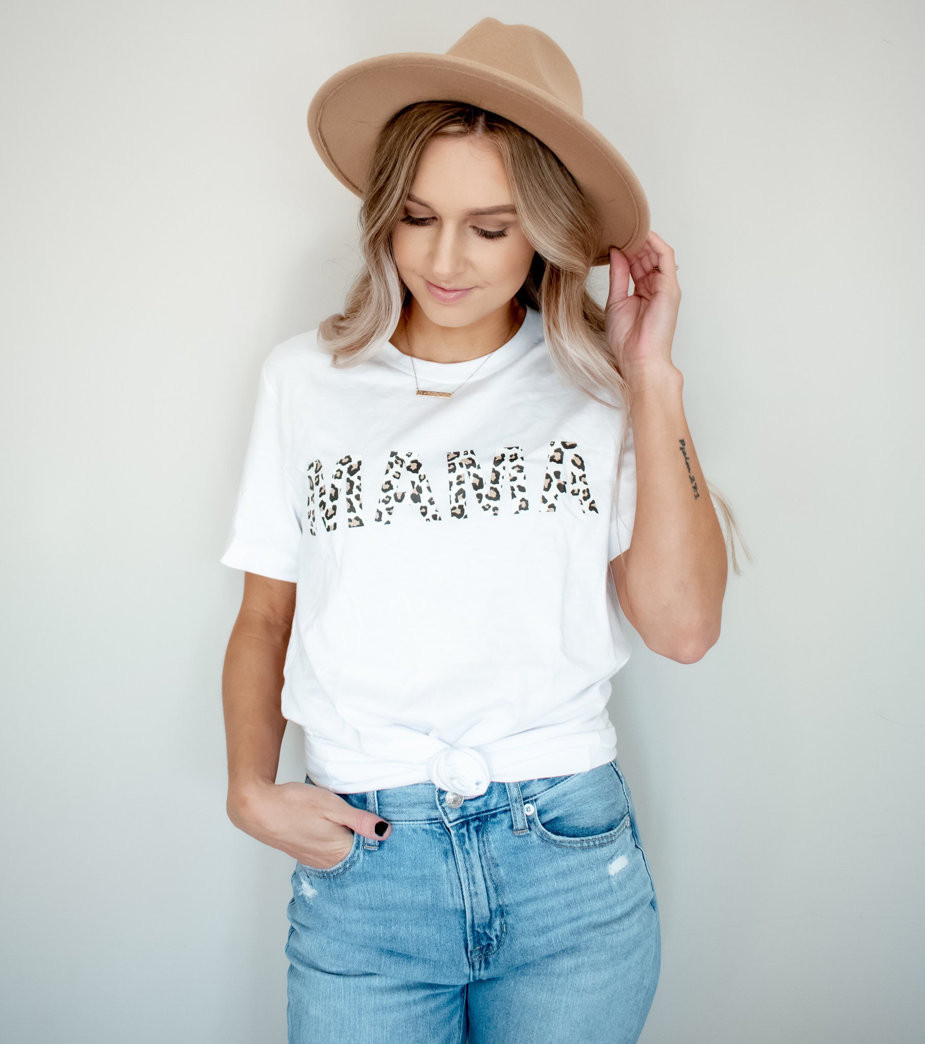 Leopard Print Mama Shirt| Mom Shirt| New Mom | Gifts for Mom | Graphi…