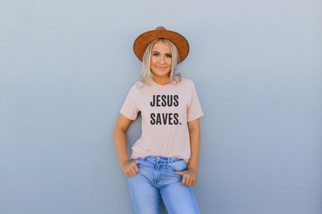 Jesus Saves Shirt| Christian Shirt For Women| Christian Shirt For Men…