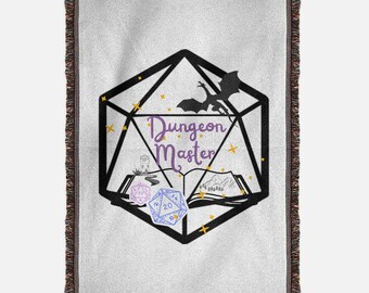 Dungeon Master Woven Blanket Throw