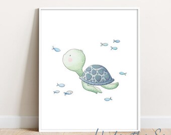 turtle themed baby room