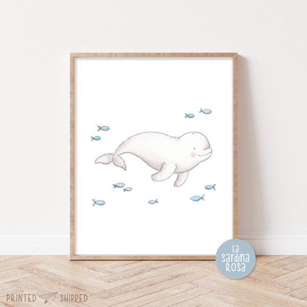 beluga discord Art Board Print for Sale by Fadloulah