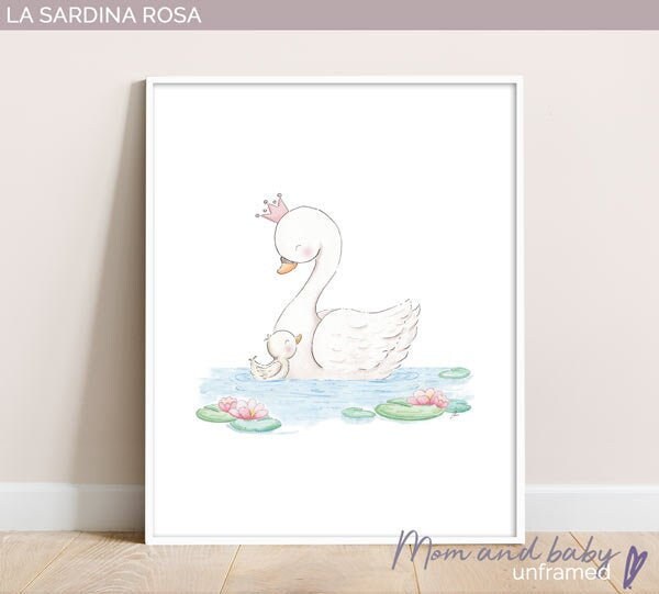 Affiche Chambre Fille Cygne Aquarelle Poster Enfant Etsy Affiche Chambre Fille Cygne Aquarelle Poster Enfant Etsy