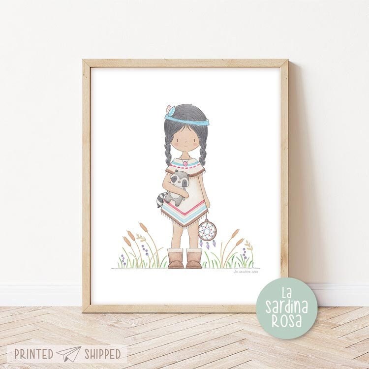 Pocahontas Disney Art Print, Pocahontas Wall Art, Nursery Decor Disney,  Disney Princess Sketch Art, Disney Pocahontas Disney Print -  Denmark