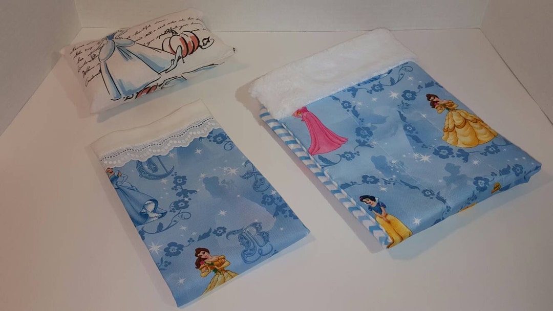 Disney Princess Pillow, Sheet, and Blanket Set American Girl & Friends