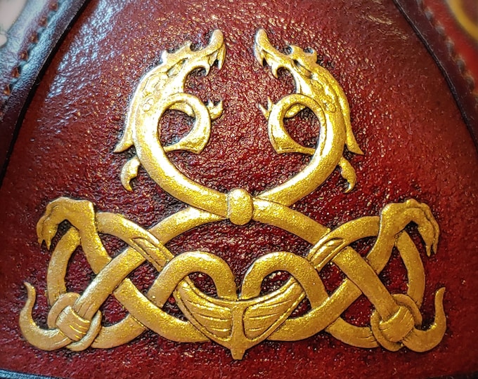 Digital Celtic Dragon Leather Tooling Pattern - Etsy