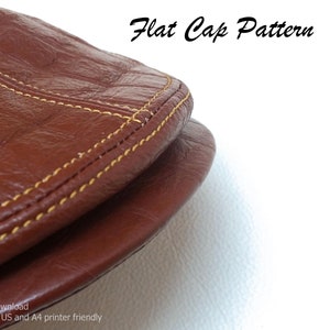 Flat Cap Pattern with Instructional Video.