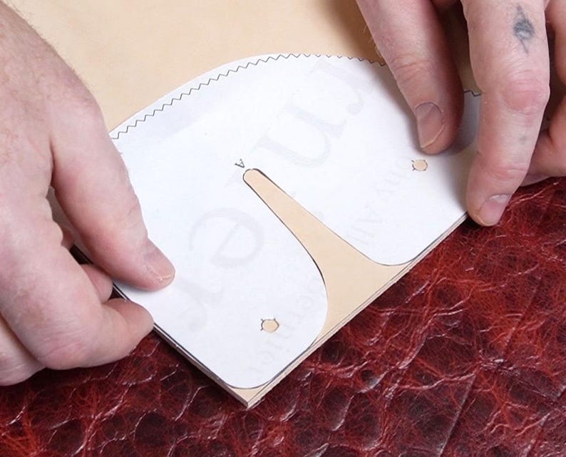 Red Pattern Printable Paper Free Leather Tray Patterns and Instructional Video. - Etsy Canada
