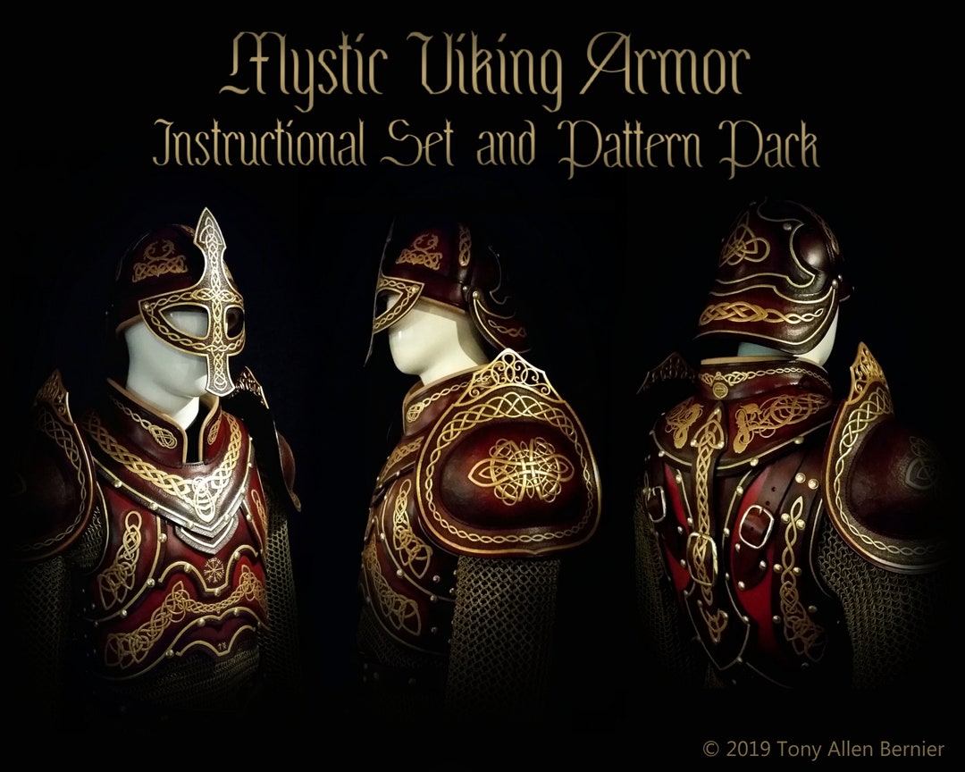 Leather Armor Pattern Pack and Instructional Set. Etsy