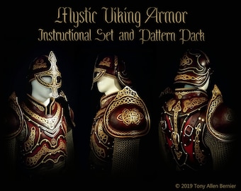 Leather Armor Pattern Pack and Instructional Set.