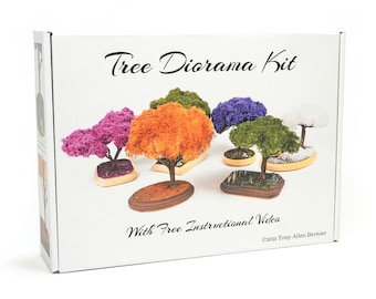 Tree Diorama Kit - Includes the Online Instructional Course Video Login.