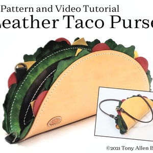 Leather Taco Purse Pattern