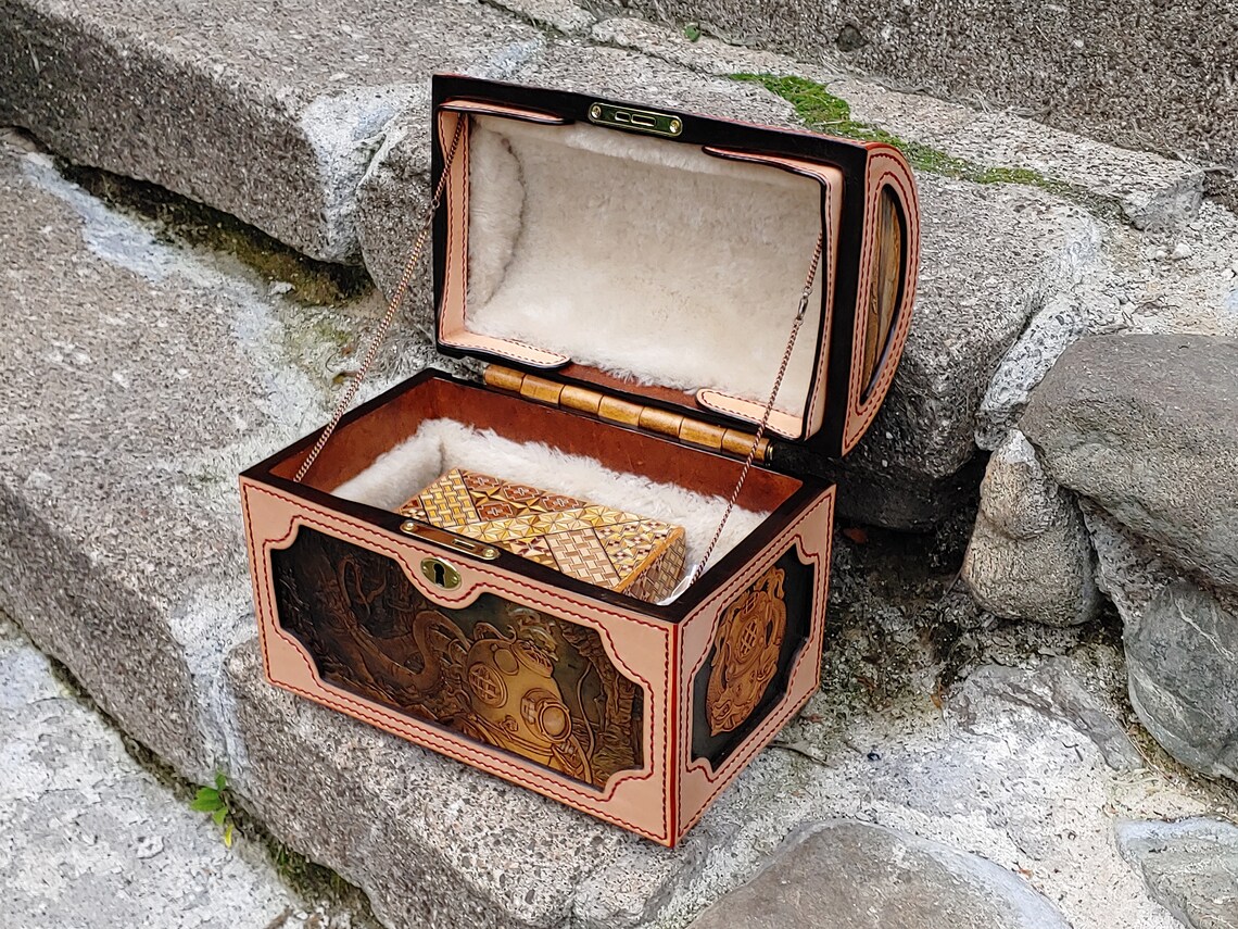 Treasure Chest Pattern Pack Sheridan World Leather Debut Etsy