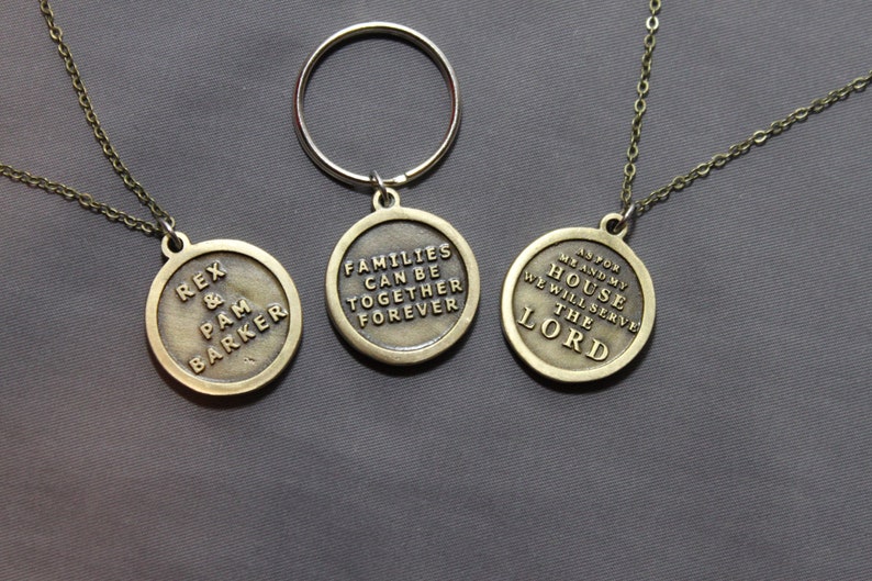 Customized LDS Temple Necklace Temple of The Church of Jesus Etsy