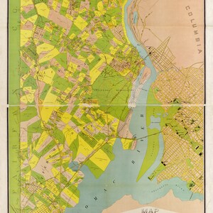 1900- Karte von Alexandria County, Virginia