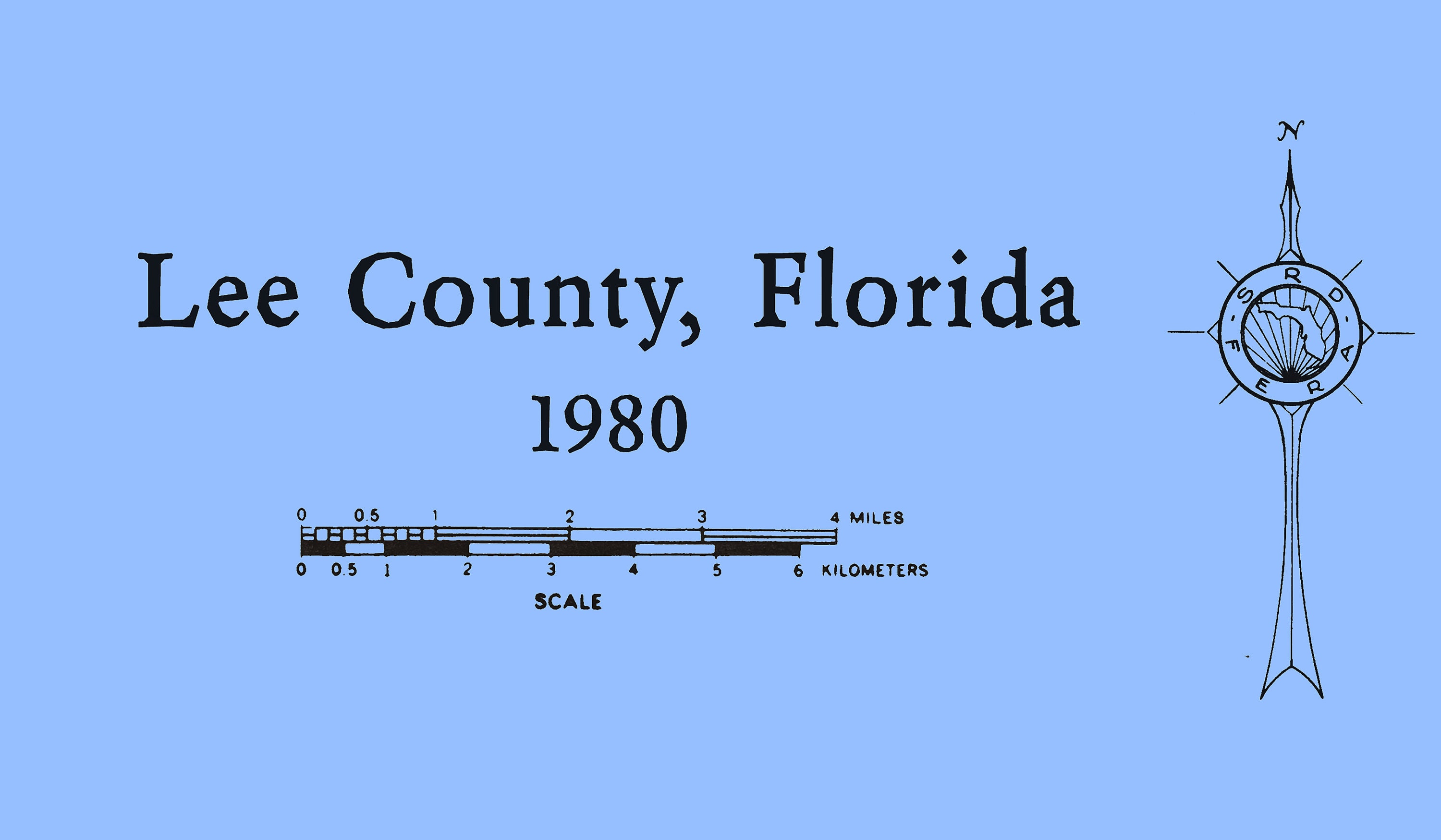 1980 Map of Lee County Florida - Il Fullxfull.4215915766 Ju2p