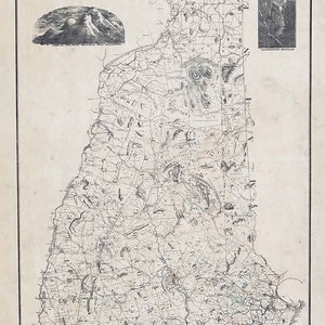 Carte 1816 du New Hampshire