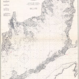 1899 Seekarte von Buzzards Bay Massachusetts
