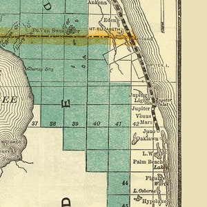 1890 Map of Florida Railroads - Il 300x300.5066339322 Pf1a