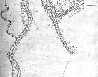 1870 Nautical Map of Saint Augustine Florida Inlet