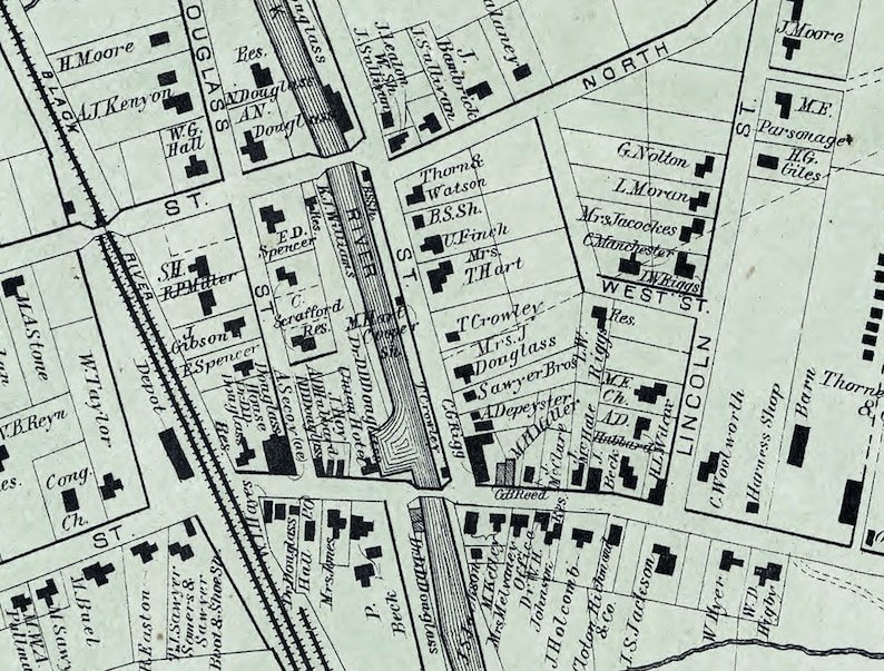 Port Leyden Village New York 1875 Old Town Map Reprin vrogue.co