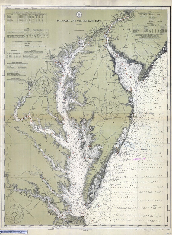 Chesapeake Bay Depth Chart