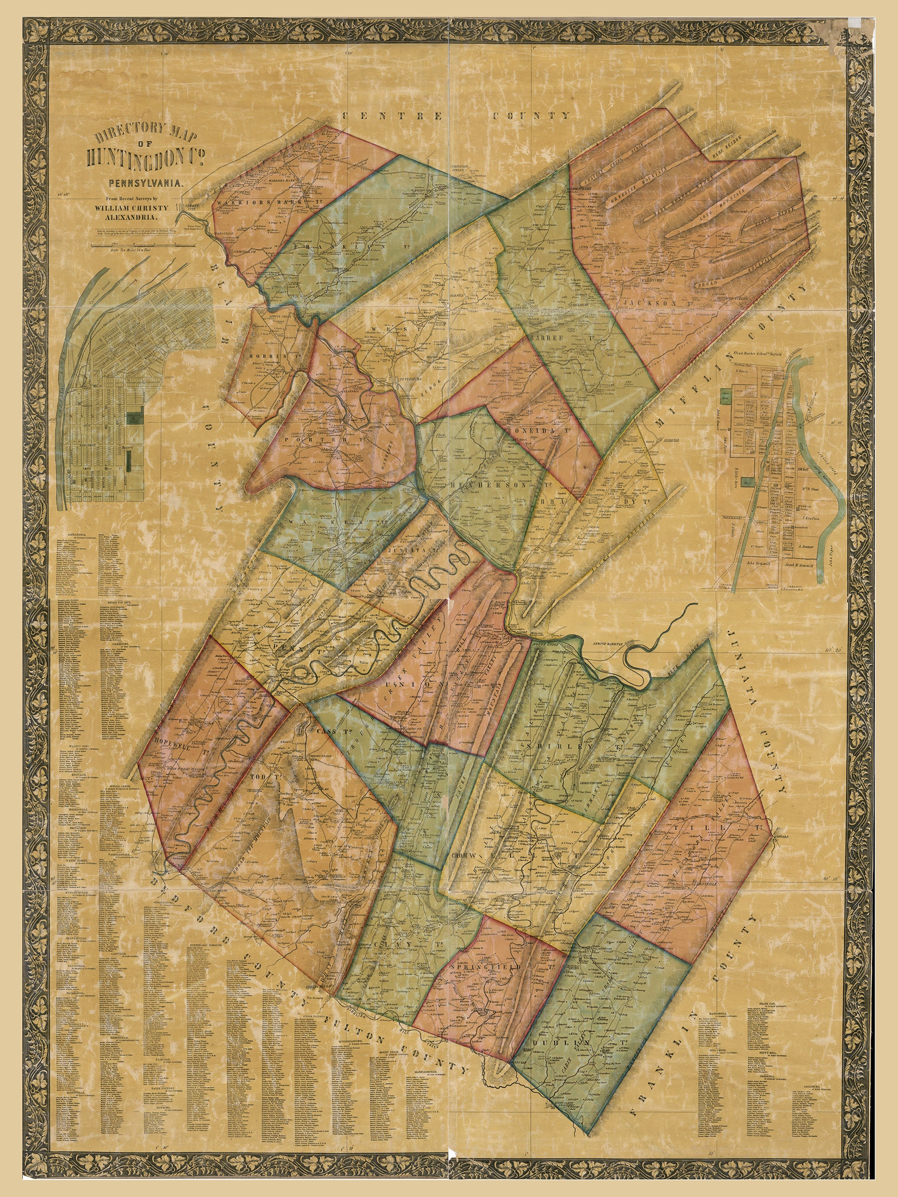 Huntingdon Valley Pa Map