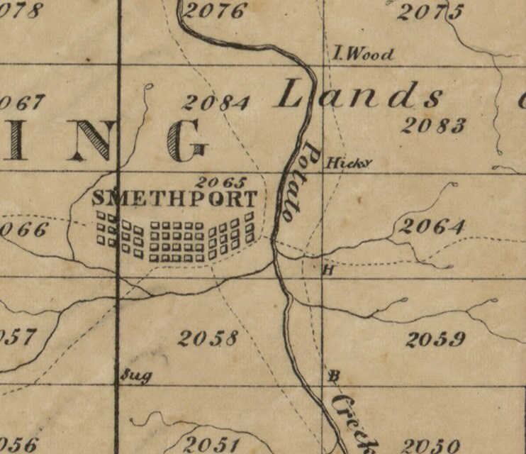 1857 Map of Mckean County Pennsylvania Farm Line Map - Etsy