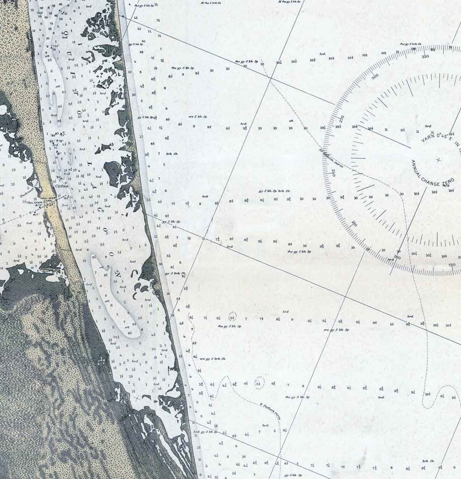 1927 Nautical Map of Cape Canaveral - Il 1588xN.1731405280 4xre