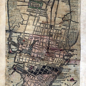 1864-Karte Charleston South Carolina