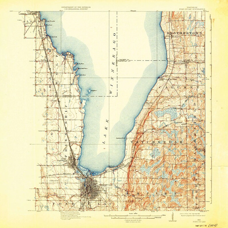Map Of Fond Du Lac Wi Maping Resources